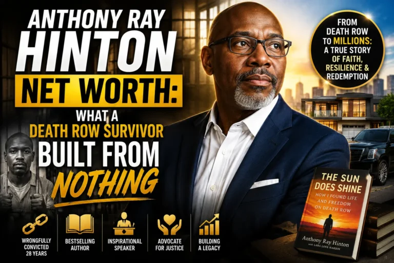 Anthony Ray Hinton Net Worth: What a Death Row Survivor Built From Nothing