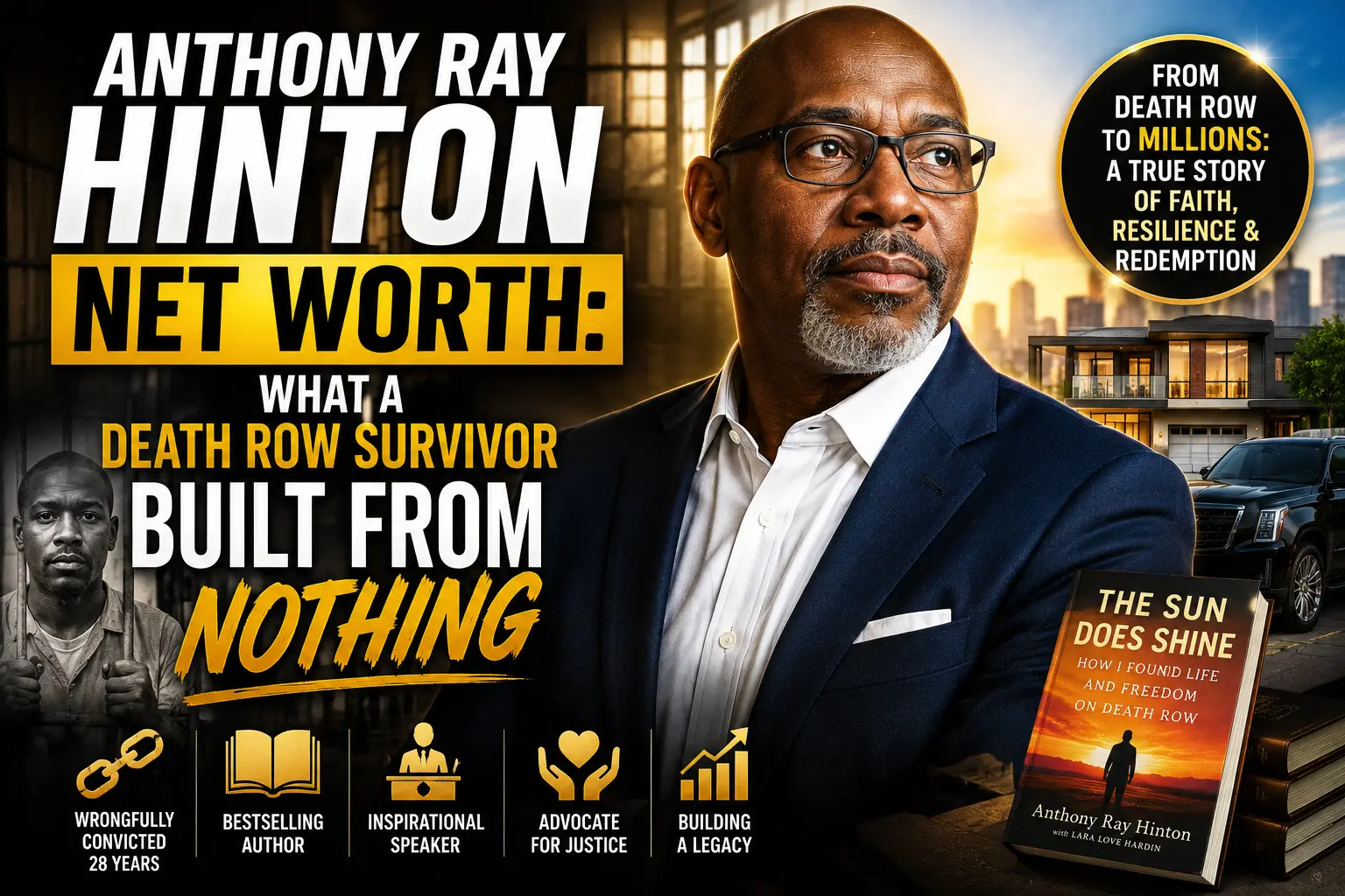 Anthony Ray Hinton Net Worth: What a Death Row Survivor Built From Nothing
