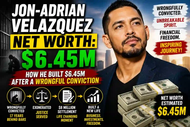 Jon-Adrian Velazquez Net Worth