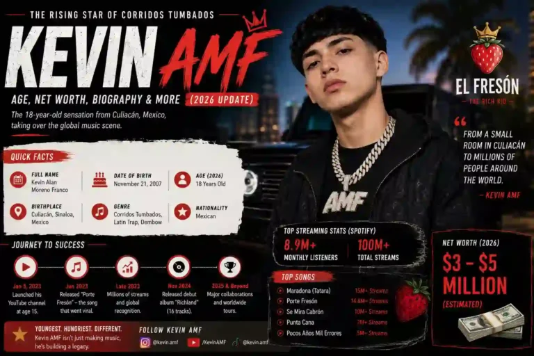 Kevin AMF Age, Net Worth, Real Name & Biography (2026 Update)